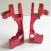 Aluminum Caster Blocks C-hubs Red for Traxxas 1/10 Slash 4X4 Stampede 4X4 XO-1 Ford Fiesta ST Rally Rally VXL RUSTERLER 4X4 Telluride 4x4 6832 6832X view 3