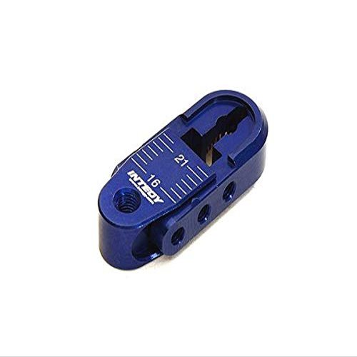 Blue Alloy Adjustable Steering Servo Horn 25T for Traxxas TRX-4 (r=16-21mm)