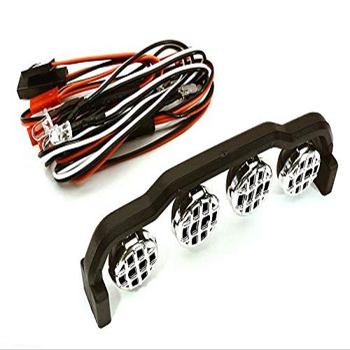 RC Model Roof Top LED Light Set System (4) w/Brake Lights (2) for 1/10 Truck & Off-Road