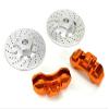 Realistic Alloy Front Brake Disc (2) for Traxxas 1/10 4-Tec 2.0 view 1