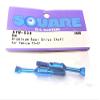 Square R/C Aluminum Rear Drive Shaft (Blue) Tamiya T3-01 view 1