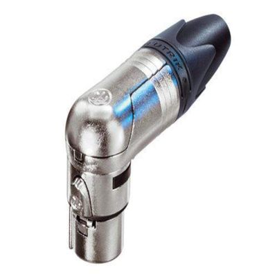 Neutrik NC4FRX 4 Pole Right Angle Female Cable Connector Nickel