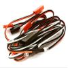 Integy 3mm Size LED Lights (2) Red & (4) White w/Wire Harness JST Plugs view 1