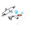 Exhaust Pipe Tubing Tuned Side Right Hand Muffler Pipe Spring with Manifold HPI HSP Losi Axial Kyosho 1/10 Nitro RC Model car,Cojoys view 3