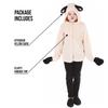 fun shack Sheep Costume for Kids, Lamb Costume for Kids, Girls Nativity Costumes, Girls Christmas Costumes, X-Large view 3