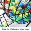 GSE Games & Sports Expert 1.55" Bingo Balls - Ping Pong Size Balls for Large Bingo Cage, Bingo Calling Balls for Parties, Prize Raffles, Family Game Nights (Multi-Color - Double Numbered) view 3