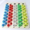 GSE Games & Sports Expert 1.55" Bingo Balls - Ping Pong Size Balls for Large Bingo Cage, Bingo Calling Balls for Parties, Prize Raffles, Family Game Nights (Multi-Color - Double Numbered) view 4