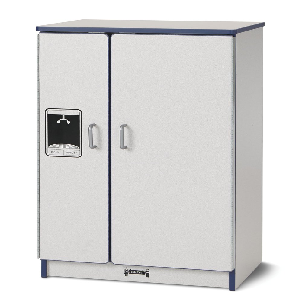 Jonti-Craft Rainbow Accents 2410JCWW112 Culinary Creations Kitchen Refrigerator, Navy