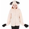 fun shack Sheep Costume for Kids, Lamb Costume for Kids, Girls Nativity Costumes, Girls Christmas Costumes, Medium view 2