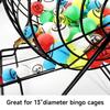 GSE Games & Sports Expert 1.55" Bingo Balls - Ping Pong Size Balls for Large Bingo Cage, Bingo Calling Balls for Parties, Prize Raffles, Family Game Nights (Multi-Color - Single Numbered) view 4