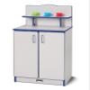 Jonti-Craft Rainbow Accents 2407JCWW180 Culinary Creations Kitchen Cupboard, Black view 1
