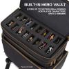 ENHANCE Tabletop DnD Bag - RPG Adventurer's Dungeons and Dragons Accessories Bag with Miniatures Storage, Mat Holder, DnD Dice & Token Pockets, Fits 4-8 Books, DM's Guide, Player's Handbook (Black) view 4