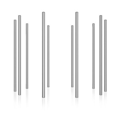 EKIND 10pcs Round Axles Shaft Rod/Straight Metal Round Shaft Rod Bars for DIY Model Toy, RC Car, RC Helicopter Airplane (3mm x 100mm)
