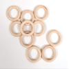 TickiT Small Wooden Rings, Set of 10 view 4