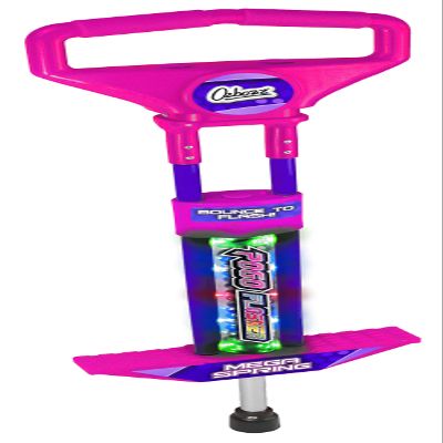 OZBOZZ SV13788 Light UP POGO Stick GO, Pink/Purple