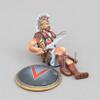 Thomas Gunn Miniatures SPA030A Dying Greek Spartan Lambda Shield 1:30 Scale Pewter view 1