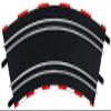 Carrera 61645 3/45 Curve Section Add On Track Parts for GO & Digital 143 Slot Car Racing Sets view 1