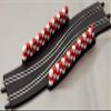 Carrera 20061647 61647 Chicane Narrowing Section with Tire Stacks Add On Track Parts for GO & Digital 143 Slot Car Racing Sets, Black view 1