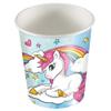 200cc Children's Unicorn Party Cup 25 Pieces view 1
