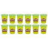 PLAY-DOH E4828F02 Bulk 12-Pack of Green Non-Toxic Modelling Compound, 4-Ounce Cans, Multicolour view 1