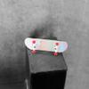 Noahwood Wooden Fingerboard Complete ((Noah Team 5-Layer Maple Handmade Deck 33mmx98mm, NW King WhiteTrucks 33mm, NW II Red Wheels) (Born for PRO) view 2