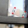 Noahwood Wooden Fingerboard Complete ((Noah Team 5-Layer Maple Handmade Deck 33mmx98mm, NW King WhiteTrucks 33mm, NW II Red Wheels) (Born for PRO) view 3