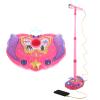 KidPlay Kids Karaoke Microphone Singing Music Machine with Adjustable Stand, Pop Star Musical Toy Pink view 3