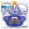 Set of 3 Sole Stickers Triceratops, Dino Egg, Truck view 3