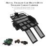 Goolsky Heavy-Duty Trailer Cargo Carrier Metal Kit for 1/10 Traxxas HSP Redcat RC4WD Tamiya Axial SCX10 D90 HPI RC Crawler Car DIY view 2