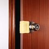 Door Silencer Door Jammer Door Closer Cushion Nursery Door Silencer Door Latch Cover 3 Pack for Noise Reducing Quiet Doors Baby Toddler Safety 3.25 x 5.5 Inch (New Yellow) view 3