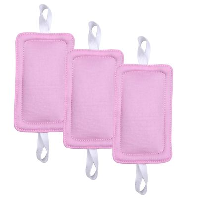 Door Silencer Door Jammer Door Closer Cushion Nursery Door Silencer Door Latch Cover 3 Pack for Noise Reducing Quiet Doors Baby Toddler Safety 3.25 x 5.5 Inch (New Pink)