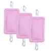 Door Silencer Door Jammer Door Closer Cushion Nursery Door Silencer Door Latch Cover 3 Pack for Noise Reducing Quiet Doors Baby Toddler Safety 3.25 x 5.5 Inch (New Pink) view 1