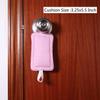 Door Silencer Door Jammer Door Closer Cushion Nursery Door Silencer Door Latch Cover 3 Pack for Noise Reducing Quiet Doors Baby Toddler Safety 3.25 x 5.5 Inch (New Pink) view 2