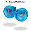 Yomega The Original Brain - Professional Yoyo for Kids and Beginners, Responsive Auto Return Yo Yo Best for String Tricks + Extra 2 Strings & 3 Month Warranty (Blue) view 4