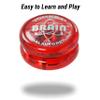 Yomega The Original Brain - Professional Yoyo for Kids and Beginners, Responsive Auto Return Yo Yo Best for String Tricks + Extra 2 Strings & 3 Month Warranty (Red) view 4