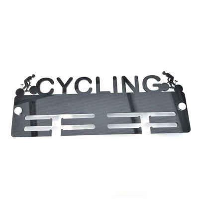Super Cool Creation Cyclist Medal Hanger - Lime Green