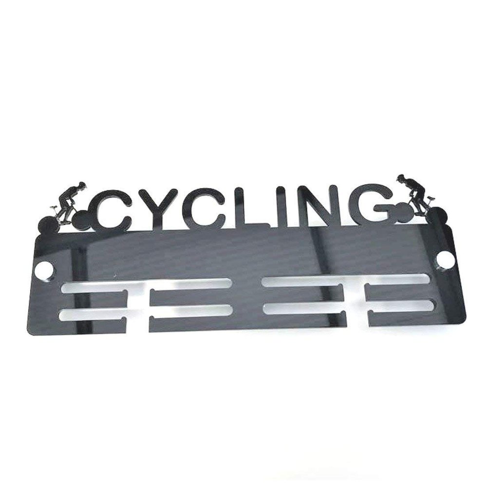 Super Cool Creation Cyclist Medal Hanger - Lime Green