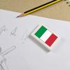 Azeeda 2 x 45mm 'Italian Flag' Erasers/Rubbers (ER00020506) view 2