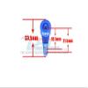 GPM For Traxxas TRX-4 Defender/Tactical Unit/Ford Upgrade Parts Aluminum 25T Servo Horn With Built-In Spring (2 Positioning Holes) - 1Pc Set Black view 3
