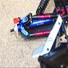 GPM For Losi 1:10 Rock Rey LOS03009 / Hammer Rey U4 LOS03030 Upgrade Parts Harden Steel #45 Front Axle With Alloy Body - 1Pr Set Blue view 3