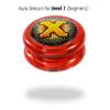 Yomega Power Brain XP yoyo - Includes Synchronized Clutch and a Smart Switch which enables Players to Choose Between auto-Return and Manual Styles of Play + Extra 2 Strings (red) view 4