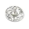 Sterling silver Modern dreidel with Hebrew letters Spinning Top Israel handmade Collector's view 1