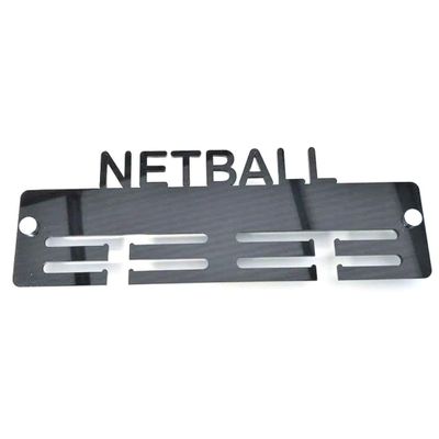 Super Cool Creation Netball Medal Hanger - Bright Blue