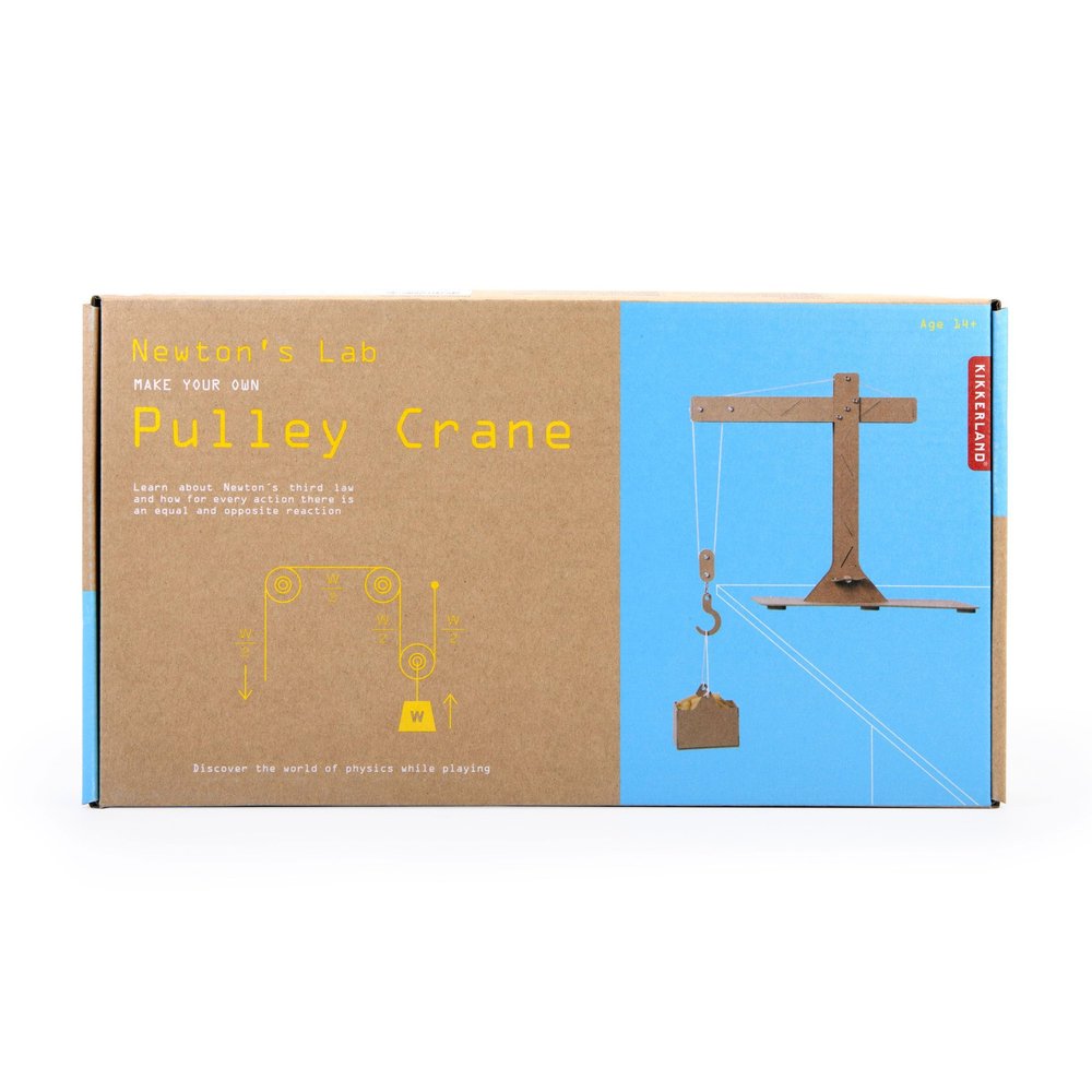 Buildable Pulley Crane - Newton's Lab
