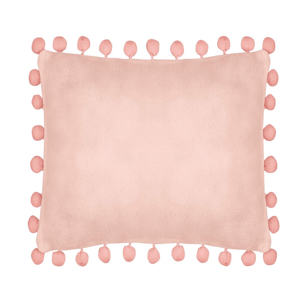 American Kids Pom Decorative Pillow, 12x18, Pink