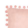 American Kids Pom Decorative Pillow, 12x18, Pink view 2