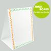 Magnetic Tabletop Desktop Easel &Whiteboard with Bonus 8X Dry Erase Markers. Double Sided and Self-Standing (16 X 12.5) view 3
