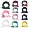11Pcs Toddler Baby Girls Velvet Ribbon Hair Bows Headbands Big Bow Hair Bands (11 Pcs) view 1