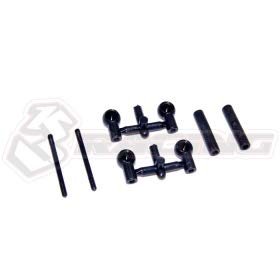 3 Racing FGX-332E FGXEVO Yaw Front Damper Turn Buckle (Three Racing)