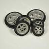 Jammas 1 Pair of Light Foam Tail Sponge RC Model Wheels 30mm 35mm 40mm 45mm 50mm for RC Remote Control Airplane Model Replacement Parts - (Color: 45mm) view 2